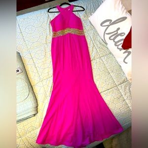 DeCode gown, size 12, Pink
